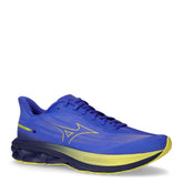 Wave Skyrise 7 scarpa da running in tessuto mesh traspirante blu giallo | Boscaini Scarpe