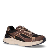 Curtis NBX sneaker in tessuto ed ecopelle bambina nero bronzo | Boscaini Scarpe