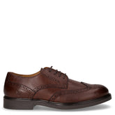 Stringata in pelle stile inglese marrone | Boscaini Scarpe
