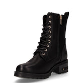 Anfibio in ecopelle con zip nero | Boscaini Scarpe