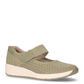 Sneaker in ecopelle oliva | Boscaini Scarpe