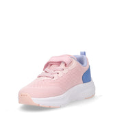 Hudson sneaker in tessuto ed ecopelle bambina rosa azzurro | Boscaini Scarpe