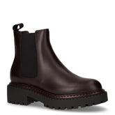 Stivaletto beatles in pelle con tacco testa di moro - FRAU | Boscaini Scarpe