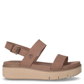 Safari Dawn sandalo in pelle con zeppa talpa | Boscaini Scarpe