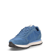 Tom Solid sneaker in tessuto e pelle avio | Boscaini Scarpe