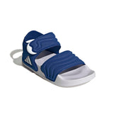 Adilette 2 sandalo in gomma bambino blu bianco | Boscaini Scarpe