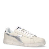 Game Low sneaker in pelle bianco argento | Boscaini Scarpe
