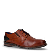 Stringata in pelle cognac | Boscaini Scarpe