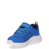 Bounder Techrox sneaker in ecopelle e tessuto bambino blu | Boscaini Scarpe