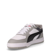 Caven III Block sneaker in ecopelle ragazzo grigio nero bianco | Boscaini Scarpe