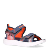 Microspec Splash sandalo sportivo bambino navy orange | Boscaini Scarpe