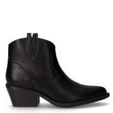 Camperos in ecopelle con tacco nero | Boscaini Scarpe