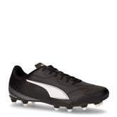 Vitoria II FG/AG scarpa da calcio in ecopelle nero bianco | Boscaini Scarpe