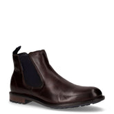 Stivaletto beatles boot in pelle marrone | Boscaini Scarpe