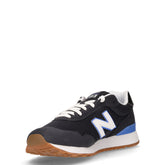 515 sneaker in tessuto ed ecopelle blu | Boscaini Scarpe