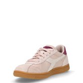 Tokio Hit sneaker in pelle e tessuto rosa amaranto | Boscaini Scarpe