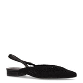 Slingback a punta nero | Boscaini Scarpe