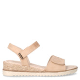 Sandalo in tessuto nude | Boscaini Scarpe