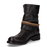 Stivaletto in pelle nero | Boscaini Scarpe