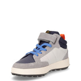 Boy's genius mid sneaker da bambino in ecopelle grigio | Boscaini Scarpe