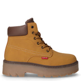 Forrest Max polacchino in ecopelle con platform bambina cammello | Boscaini Scarpe