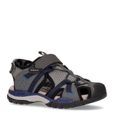 Borealis sandalo a punta chiusa da bambino grey navy | Boscaini Scarpe