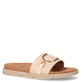 Ciabatta in rafia ed ecopelle bianco | Boscaini Scarpe