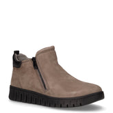 Stivaletto in pelle con zip grigio scuro - CAPRICE | Boscaini Scarpe