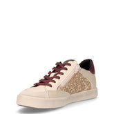 Blomiee sneaker glitterata in ecopelle papiro | Boscaini Scarpe