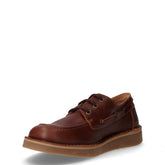 Stringata casual in pelle noce | Boscaini Scarpe
