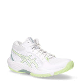 Gel Task MT 5 scarpa da pallavolo mid in tessuto e ecopelle bianco giallo | Boscaini Scarpe