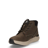 Neil mid sneaker in ecopelle verde militare | Boscaini Scarpe