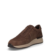 Sneaker slip on in pelle nabuk moka | Boscaini Scarpe