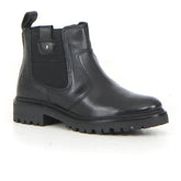 Stivaletto con zip nero | Boscaini Scarpe