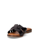 Ciabatta in ecopelle nero | Boscaini Scarpe
