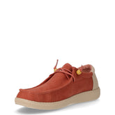 Stringata sportiva in tessuto rosso | Boscaini Scarpe