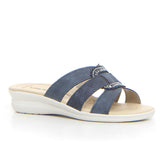 Ciabatta blu | Boscaini Scarpe
