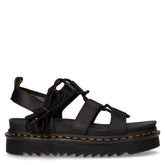 Nartilla sandalo alla schiava con laccetti black | Boscaini Scarpe