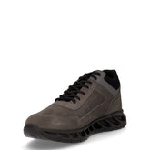 Sneaker in pelle grigio scuro | Boscaini Scarpe