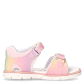 Fogil sandalo in ecopelle bambina rosa multicolor | Boscaini Scarpe