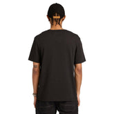 OUTLINED GRAPHIC SS TEE t-shirt in cotone nero | Boscaini Scarpe