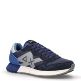 Jaki 2.0 sneaker in pelle scamosciata e tessuto navy blue | Boscaini Scarpe
