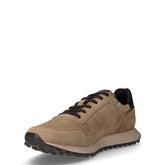 Sneaker in pelle scamosciata beige verde chiaro | Boscaini Scarpe