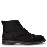 Aldwin 2 stivaletto stringato in pelle con zip nero | Boscaini Scarpe