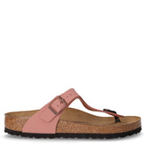 Gizeh ciabatta in pelle rosa | Boscaini Scarpe