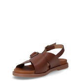 Sandalo in pelle cuoio | Boscaini Scarpe