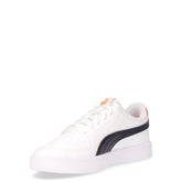 Rickie Jr sneaker ragazzo in ecopelle bianco navy | Boscaini Scarpe
