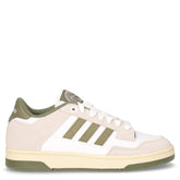 Rapid Court Low sneaker in pelle ed ecopelle bianco verde | Boscaini Scarpe