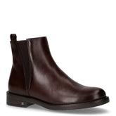 Stivaletto con zip laterale in ecopelle marrone - Stivaletti Donna | Boscaini Scarpe