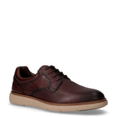 Stringata casual in pelle mocca | Boscaini Scarpe